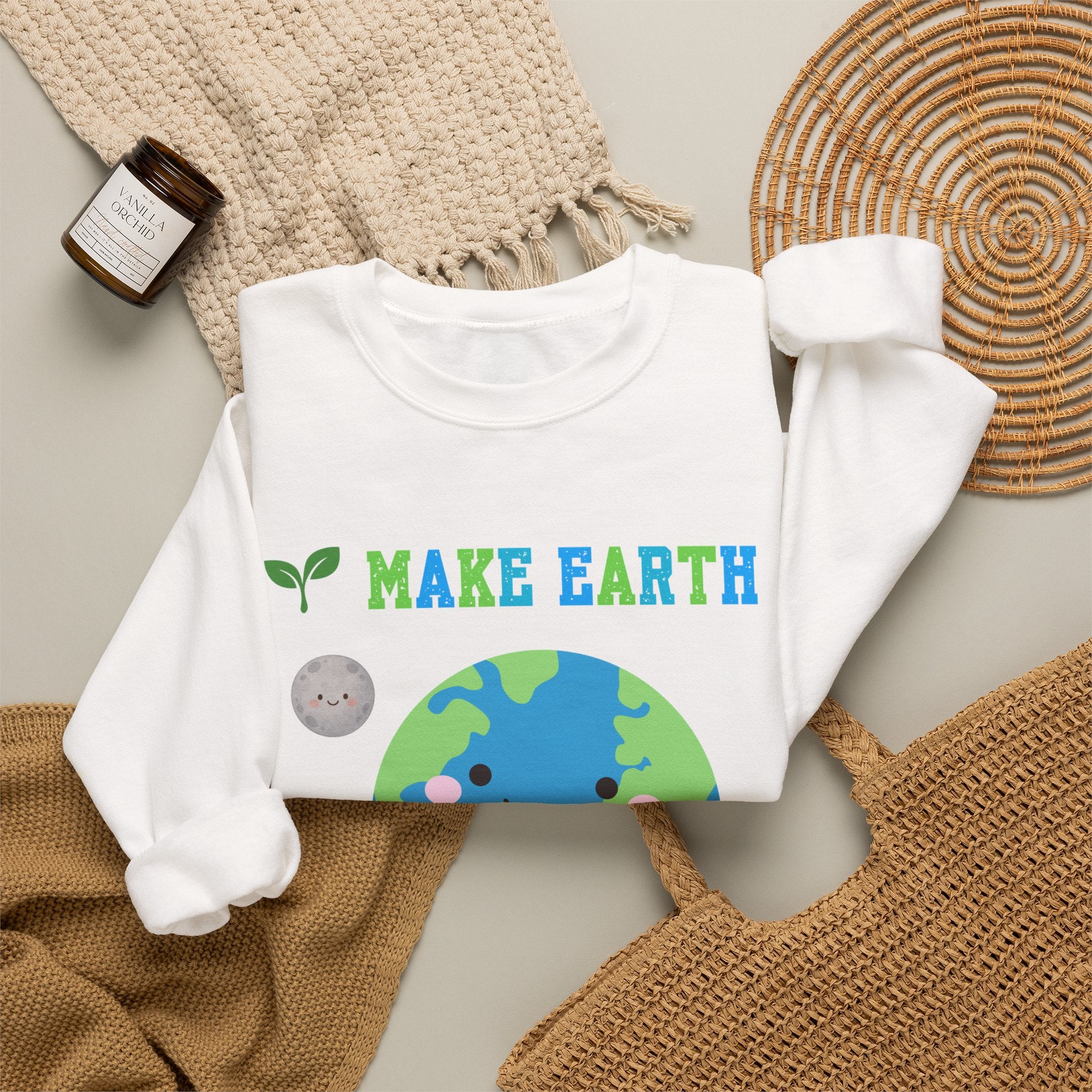 Make Earth Happy Again Sweatshirt