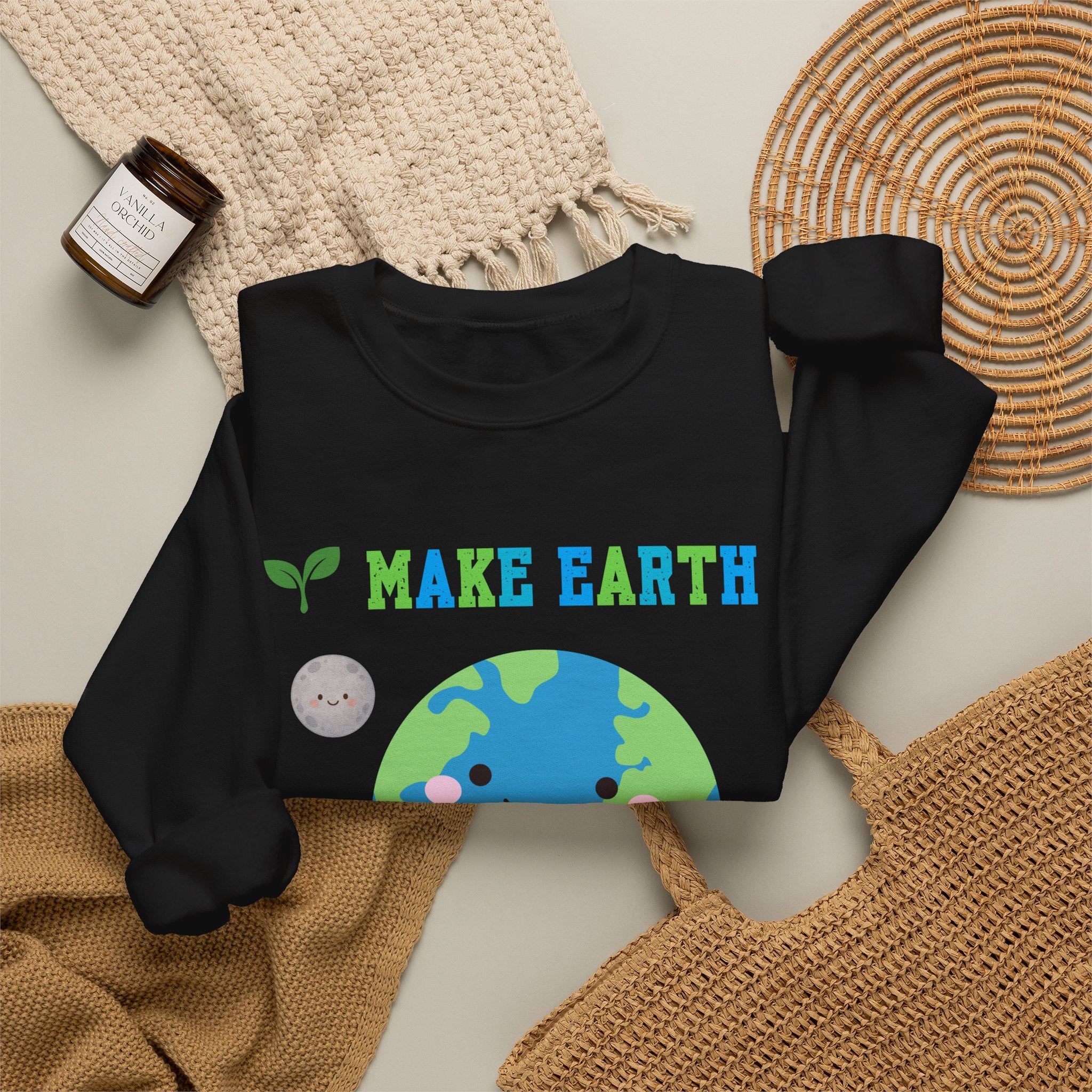 Make Earth Happy Again Sweatshirt