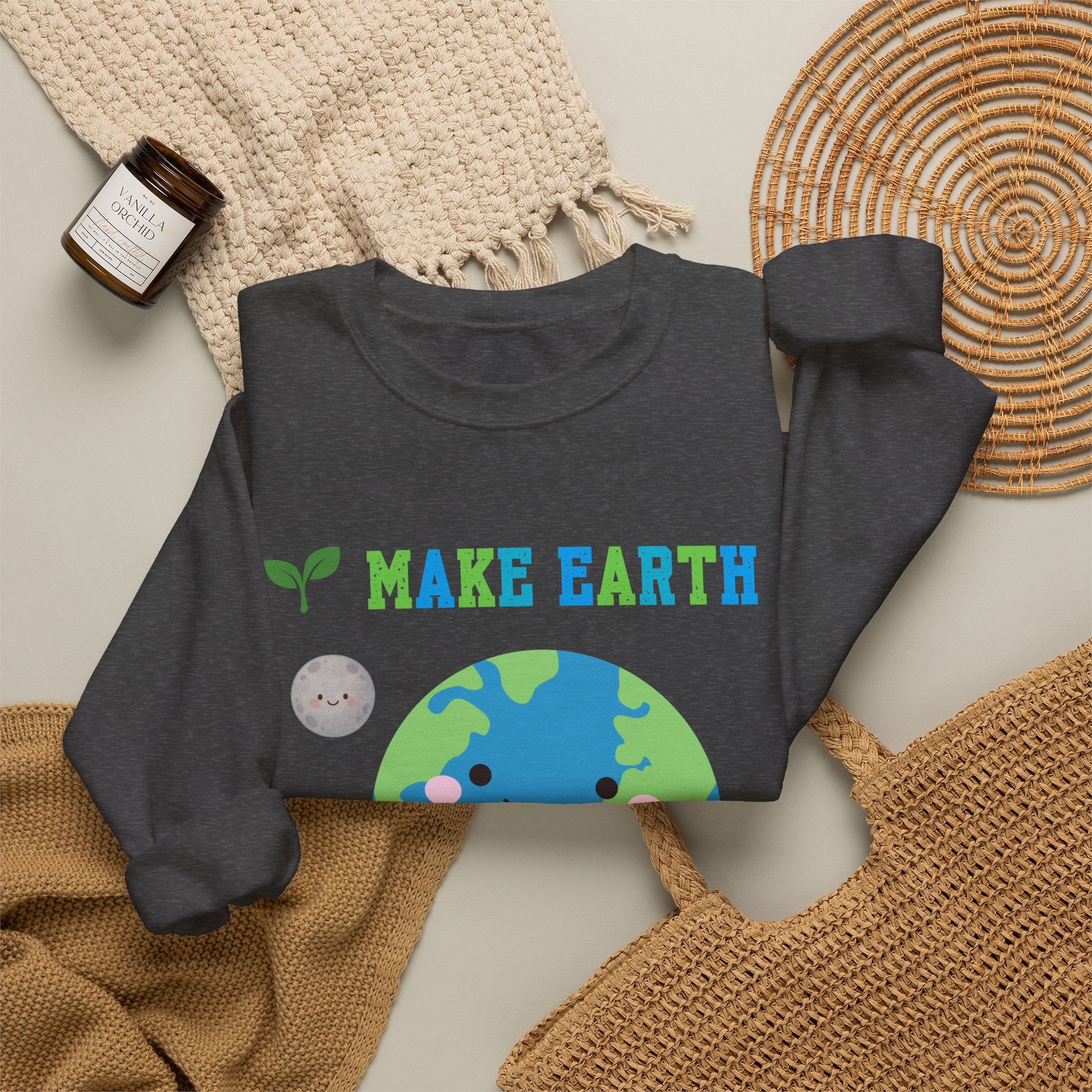 Make Earth Happy Again Sweatshirt